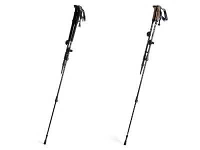 Lidl Crivit CRIVIT Trekking-Stöcke, mit Teleskopfunktion, 100-135 cm