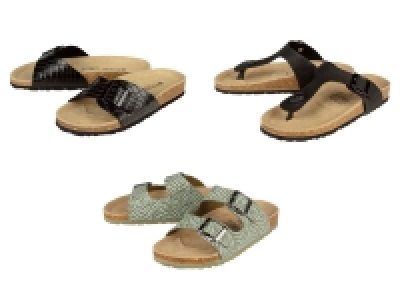 Lidl Esmara® esmara® Damen Pantolette mit Lederdecksohle