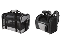 Lidl Zoofari® zoofari® Haustier Transport-Tasche /-Rucksack, integrierte Kurzleine