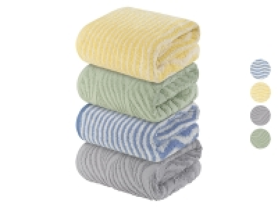 LIVARNO home Frottier-Handtuch, 50 x 100 cm, 2er-Set 7.99 €