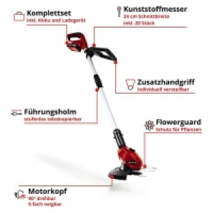 Bauhaus  Einhell Power X-Change Akku-Rasentrimmer GE-CT 18 Li Kit
