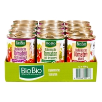 Netto  BioBio Tomaten gewürzt 400 g, verschiedene Sorten, 12er Pack