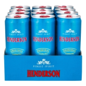 Netto  Henderson Gin Tonic 10,0 % vol 0,33 Liter Dose, 12er Pack
