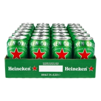 Netto  Heineken 5,0 % vol 0,33 Liter Dose, 24er Pack