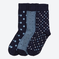 NKD  Herren-Socken mit tollem Muster, 3er-Pack