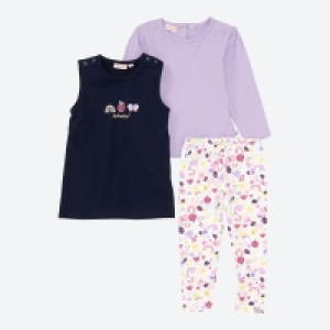 NKD  Baby-Mädchen-Set mit Kleid, 3-teilig