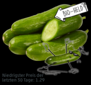NATURGUT Bio-Snackgurken 0.99 €