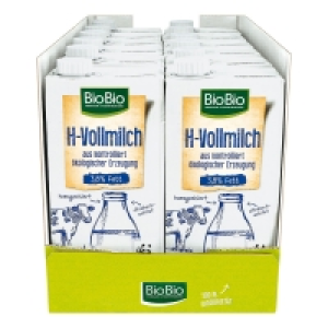 BioBio H-Vollmilch 3,8 % 1 Liter, 12er Pack 14.58 €