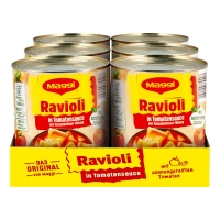 Netto  Maggi Ravioli in Tomatensauce 800 g, 6er Pack
