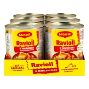 Netto  Maggi Ravioli in Tomatensauce 800 g, 6er Pack