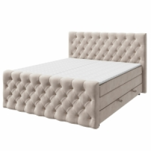 Roller  Boxspringbett - beige - H3 - 180x200 cm