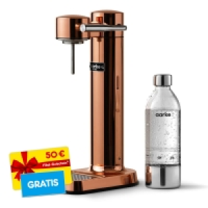 Netto  Aarke Wassersprudler Carbonator 3 kupfer + Filial-Gutschein 50