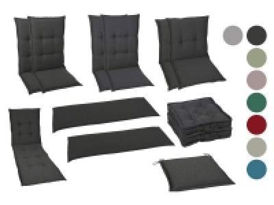 GO-DE Textil Gartenauflage / Kissen, wasserabweisend, pflegeleicht 25.99 €