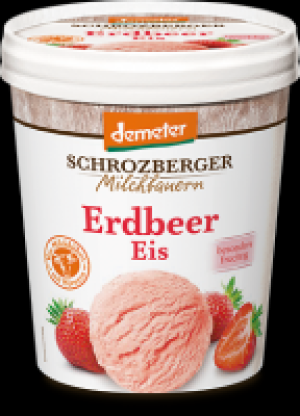 Ebl Naturkost  Schrozberger Milchbauern Erdbeer Eis