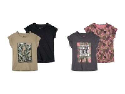 pepperts!® Mädchen T-Shirts, 2 Stück, aus reiner Baumwolle