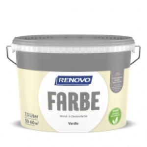 Renovo Wand- und Deckenfarbe matt Â»FARBEÂ«, vanille