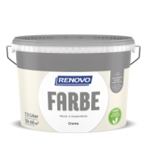 Wand- und Deckenfarbe matt Â»FARBEÂ«, creme 24.99 €
