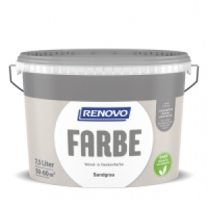 Wand- und Deckenfarbe matt Â»FARBEÂ«, sandgrau 24.99 €
