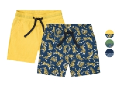 lupilu® Kleinkinder Jungen Shorts, 2 Stück, mit Gummizugbund 5.99 €