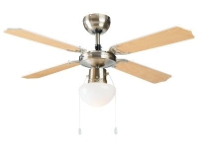 LIVARNO home LED Deckenleuchte, mit Ventilator