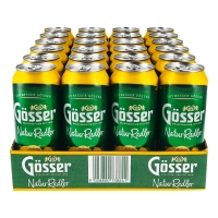 Netto  Gösser Natur Radler 2,0 % vol 0,5 Liter Dose, 24er Pack