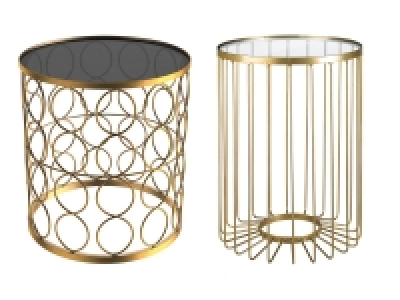 LIVARNO home Beistelltisch, mit Sicherheitsglas 39.99 €