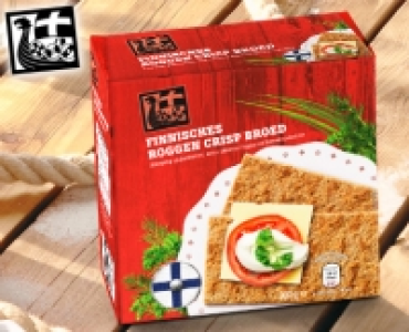 Finnisches Roggen Crisp Broed