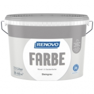 Wand- und Deckenfarbe matt Â»FARBEÂ«, steingrau 29.99 €