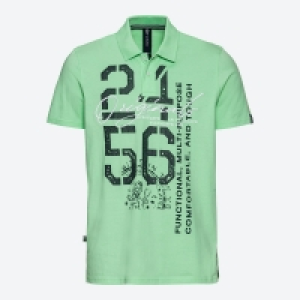 Herren-Poloshirt mit großem Aufdruck 11.99 €