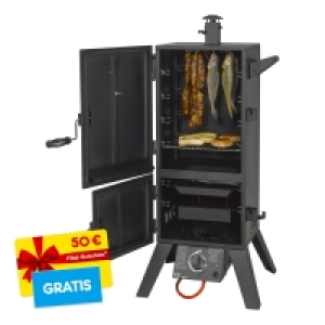 Netto  El Fuego Gas-Räuchergrill Portland XL + 50 Filial-Gutschein