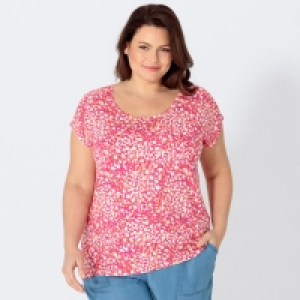 Damen-T-Shirt mit hübschem Muster, große Größen 7.99 €