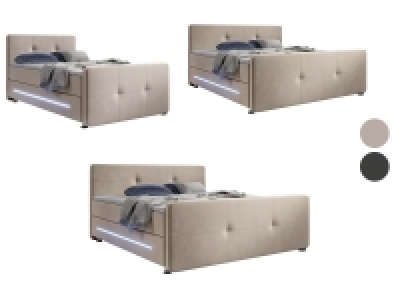 Juskys Boxspringbett »Houston« mit LED-Beleuchtung 696.55 €