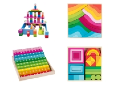 Playtive Holz Regenbogen-Sets, nach Montessori-Art 19.99 €