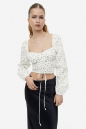 Popelinebluse mit Schnürdetail 12.99 €