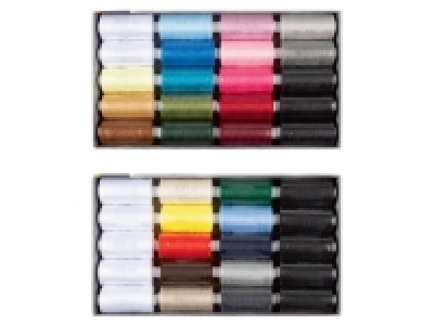 crelando® Nähmaschinen-Syngarn, 20 Spulen 8.99 €