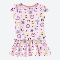 NKD  Baby-Mädchen-Kleid mit Tiermuster