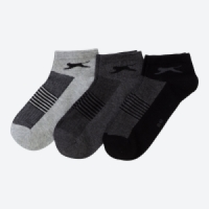 NKD  Slazenger Herren-Sport-Sneaker-Socken, 3er-Pack