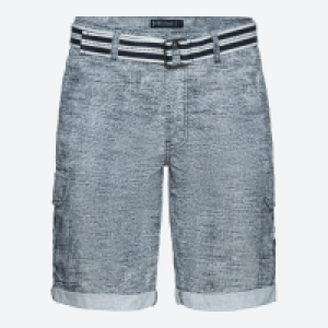 NKD  Herren-Bermudas mit Gürtel