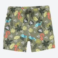 NKD  Baby-Jungen-Shorts mit Dschungel-Muster