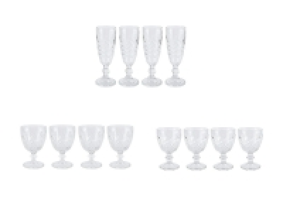 Lidl Ernesto® ERNESTO® Kristalloptik-Stielgläser, 4 Stück, spülmaschinengeeignet