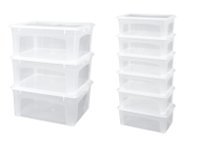 LIVARNO home Aufbewahrungsboxen-Set, mit Deckel