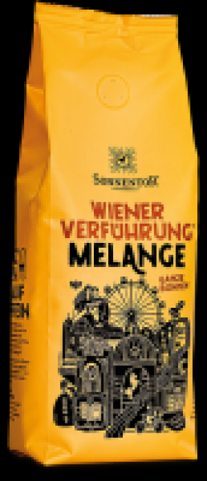 Ebl Naturkost  Sonnentor Melange-Kaffee Wiener Verführung ganze Bohne