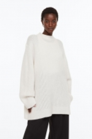 HM  Gerippter Pullover aus Wollmix