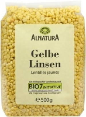 Gelbe Linsen 2.99 €