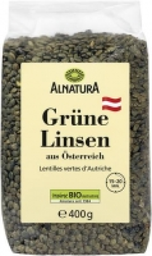 Grüne Linsen 2.99 €