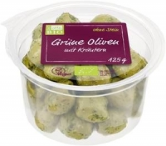Grüne Oliven mit Kräutern 2.79 €