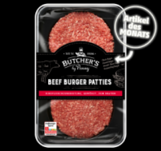 BUTCHERS Frische Beef Burger Patties 2.49 €