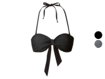 Lidl Esmara® esmara® Damen Bandeau Bikini, mit abnehmbare Neckholderträger