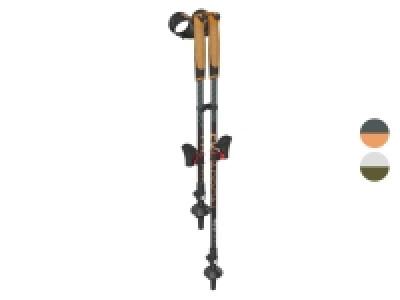 CRIVIT Nordic-Walkingstöcke, aus Carbon, verstellbar