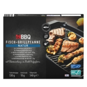 Aldi Süd  BBQ Fisch-Grillpfanne 540 g